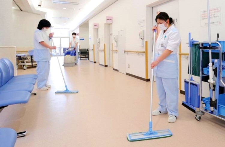 Gói thầu số 03 Thực hiện vệ sinh công nghiệp tại Bệnh viện Đa khoa tỉnh Trà Vinh có giá 18,342 tỷ đồng. Ảnh minh họa: P.A