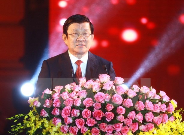 Chủ tịch nước Trương Tấn Sang. (Ảnh: Doãn Tấn/TTXVN)