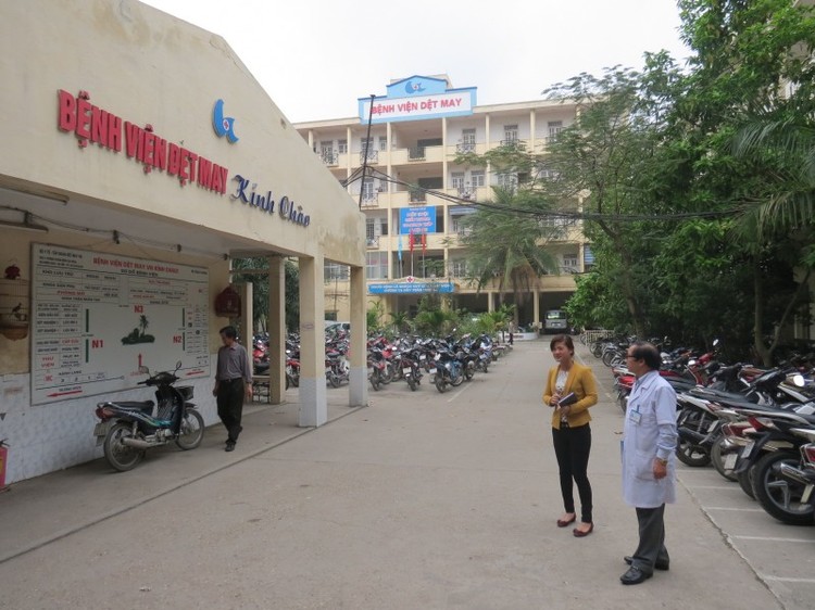 Bệnh viện Dệt may đã được cổ phần hoá cùng Tập đoàn Dệt may
Ảnh: Internet
