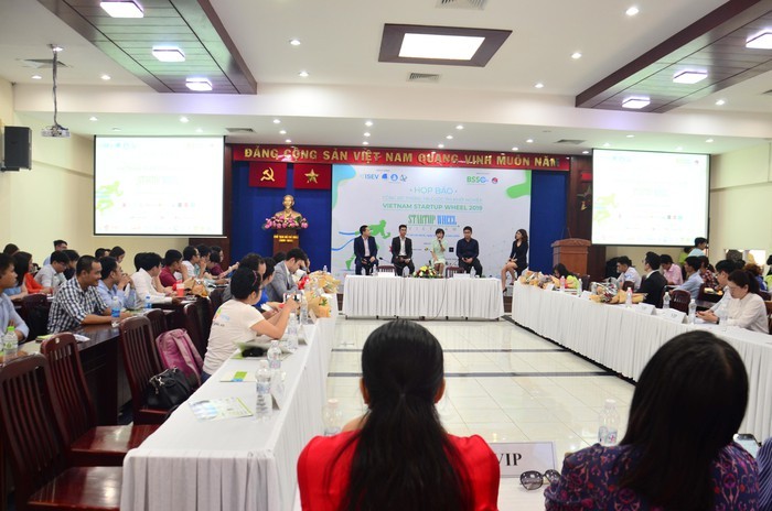 Cuộc thi khởi nghiệp Vietnam Startup Wheel 2019 do Trung tâm hỗ trợ Thanh niên khởi nghiệp TP.HCM phối hợp với Hội Doanh nhân trẻ TP.HCM tổ chức.