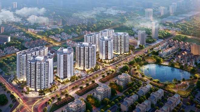 Phân khúc trung cấp dẫn đầu về số lượng căn hộ tiêu thụ, chiếm 83% thị phần, chủ yếu đến từ khu vực ngoài trung tâm như quận Gia Lâm và Long Biên