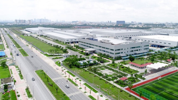 Với nền tảng hạ tầng phát triển khá tốt và giáp Trung Quốc, bất động sản công nghiệp miền Bắc thu hút phần lớn các nhà sản xuất lớn muốn đa dạng hóa danh mục sản xuất bên cạnh cơ sở tại Trung Quốc. Ảnh: Internet