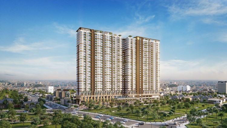 Phú Đông SkyOne có 780 căn hộ có diện tích từ 42m2 - 75m2
