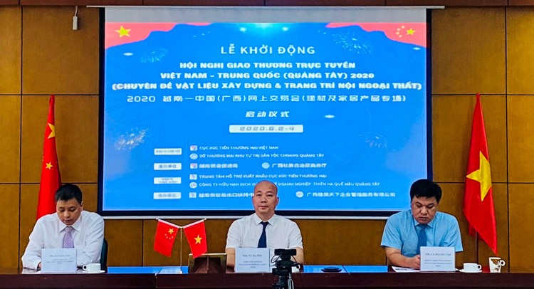 Hội nghị giao thương trực tuyến vật liệu xây dựng và đồ trang trí nội ngoại thất Việt Nam – Trung Quốc diễn ra ngày 2/6/2020