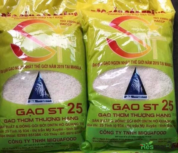 Giống lúa tên ST24, ST25 là do ông Hồ Quang Cua và nhóm nhà khoa học Việt Nam nghiên cứu, sản xuất thành công, đã được cấp bằng bảo hộ tại Việt Nam