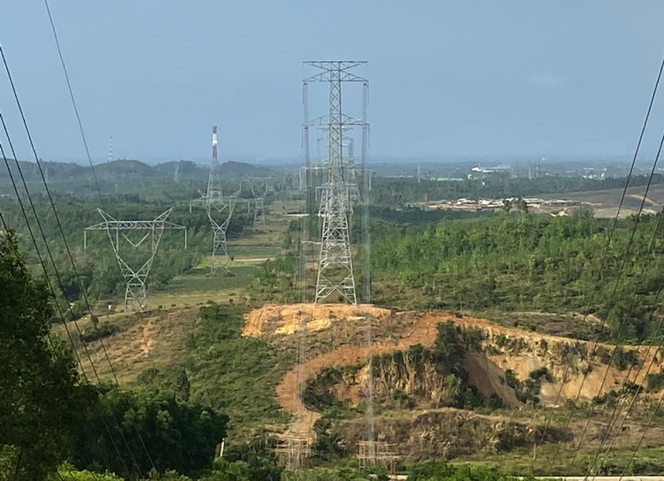 Đóng điện thành công đường dây 500kV Dốc Sỏi - Pleiku 2 (ảnh: CPMP)