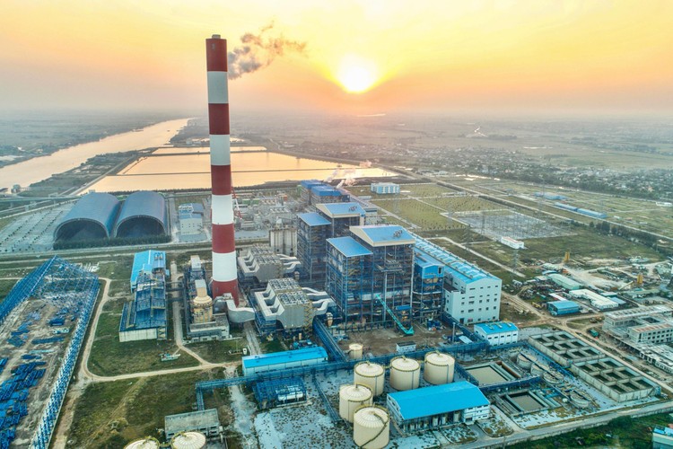 Toàn cảnh Nhà máy Nhiệt điện Thái Bình 2 (ảnh: Internet)