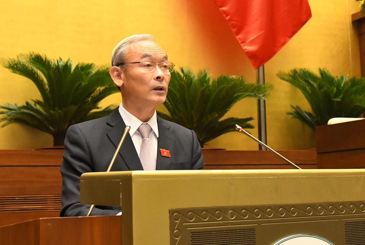 Chủ nhiệm Ủy ban Tài chính - Ngân sách Nguyễn Phú Cường (ảnh: QH)