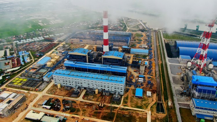 Nhà máy Nhiệt điện Thái Bình 2 - một trong số những dự án điển hình Petroncons tham gia thực hiện (ảnh: DN)